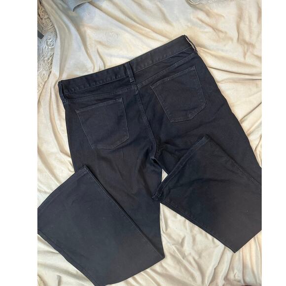 Size 31(12) Banana Republic Dark blue flare jeans - Picture 2 of 5